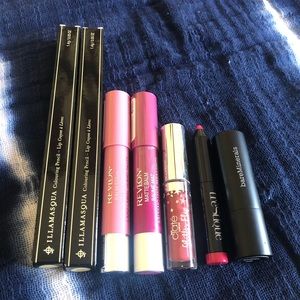 Lipstick bundle- bareMinerals & misc.